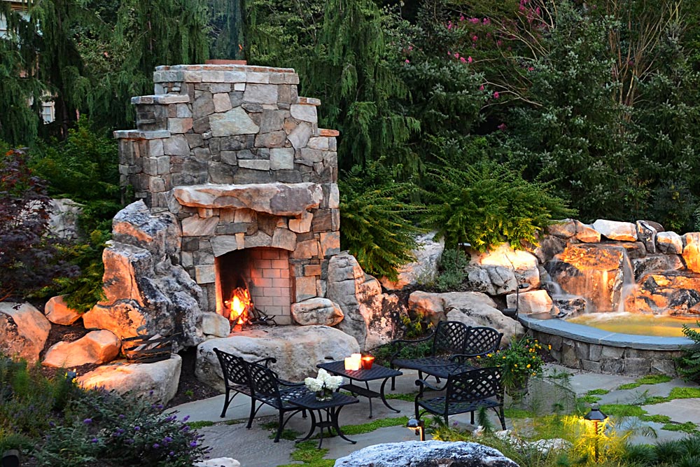 Enjoy Your Outdoor Living Space Year-Round with a Custom Firepit
