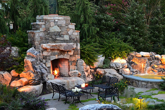 Enjoy Your Outdoor Living Space Year-Round with a Custom Firepit